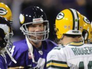 Cómo le fue a Brett Favre en el primer juego contra Green Bay