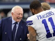 Por qué Jerry Jones todavía piensa que el intercambio de Micah Parsons fue beneficioso para todos después de un juego de tres capturas