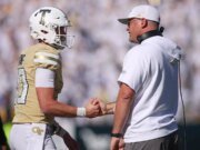 Brent Key de Georgia Tech apuesta por el QB Haynes King como candidato a Heisman