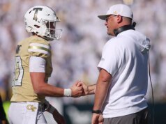 Brent Key de Georgia Tech apuesta por el QB Haynes King como candidato a Heisman
