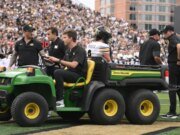 El entrenador de Missouri, Eli Drinkwiese, dio una actualización sobre la lesión de tobillo del QB Beau Priebular
