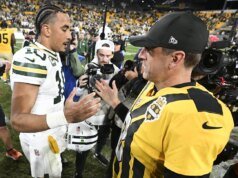 Jordan Love hizo historia con los Packers Aaron Rodgers nunca estuvo justo frente a él