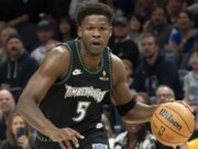 La estrella de los Timberwolves se perderá tiempo por una distensión en el tendón de la corva