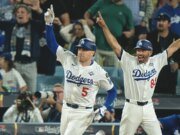 El jonrón de Freddie Freeman en la entrada 18 gana el épico Juego 3 de los Dodgers