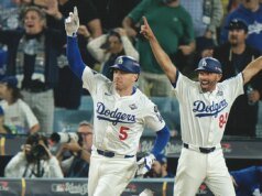El jonrón de Freddie Freeman en la entrada 18 gana el épico Juego 3 de los Dodgers