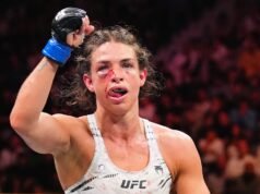 Impresionante luchador de UFC a quien le hicieron una pregunta aterradora está irreconocible después de una brutal y sangrienta pelea