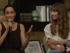 La amiga universitaria de Meghan Markle, Courtney Adamo, cierra el ‘intercambio incómodo’ entre la pareja en un evento en una librería, mientras agradece a la duquesa por ‘apoyarme’