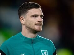 “No hay ninguna estructura… ningún lugar lo suficientemente bueno… a metros de distancia”: la impactante confesión de Andy Robertson sobre sus compañeros del Liverpool y los nuevos malos rasgos que han mostrado “dos veces en nueve temporadas”.