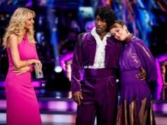 Jimmy Floyd Hasselbaink es la cuarta celebridad en ser eliminada de Strictly Come Dancing después de su impactante baile con Amber Davies, a pesar de ganar su mejor puntuación.