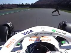Impactante momento Liam Lawson evitó atropellar a un azafato que cruzó corriendo la pista durante su vuelta en el GP de México: ‘¡Podría haberlo matado!’