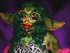 Jade Thirlwall luce irreconocible con maquillaje completo como un gremlin, mientras que Myleen Klass es una villana Pokémon con una sola pierna y Josie Gibson se transforma en un dragón mientras lidera a las estrellas a disfrazarse para Halloween.