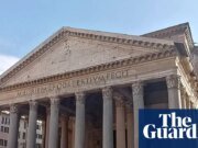 Muere turista japonesa al caer del Panteón de Roma Italia
