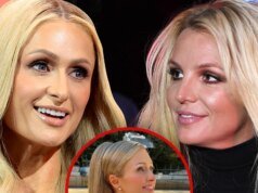 Paris Hilton se viste como Britney Spears para Halloween