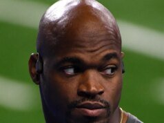 Adrian Peterson arrestado por posesión ilegal de un arma en Texas por DWI