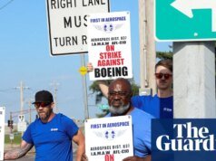 Los trabajadores estadounidenses de Boeing continúan la huelga en el Medio Oeste tras el rechazo de la última oferta de contrato | noticias de estados unidos