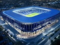 Nuevos detalles sobre los planos del estadio de 62.000 ‘chimeneas’ de la ciudad de Birmingham, con influencia del creador de Peaky Blinders, Steven Knight
