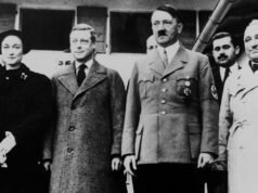 Impactante porque el rey Eduardo VIII y Wallis Simpson realizaron su infame gira real a la Alemania nazi