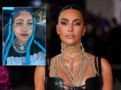 Kim Kardashian responde a la reacción violenta por el tatuaje falso y el piercing de North West – The Mercury News