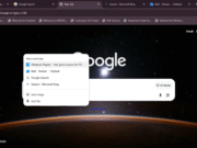 La página de nueva pestaña de Chrome agrega modo AI y un botón + para preguntar con contexto en Canary