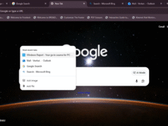 La página de nueva pestaña de Chrome agrega modo AI y un botón + para preguntar con contexto en Canary