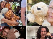 ¡Las estrellas se están poniendo acogedoras con los animales de peluche para el Día Nacional de los Amantes de los Animales de Peluche!