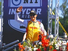 El campeón de INDYCAR Alex Palo se une al ‘Big Noon Kickoff’ para animar a Indiana