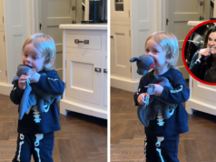 El nieto de Ozzy Osbourne le muerde la cabeza a un murciélago en un adorable vídeo de Halloween