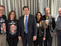 Rubio y Huckabee se reúnen con familias de rehenes estadounidenses cuyos cuerpos yacen en Gaza