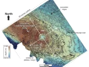 Cráter de asteroide de 5 millas de ancho escondido bajo el Atlántico revelado en impresionante 3D