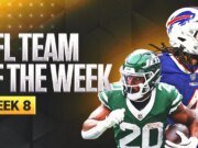 Equipo de la semana de la semana 8 de la NFL: corredor estrella; Jordan Love cautiva el domingo por la noche