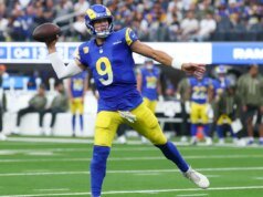 El divertido resumen de Matthew Stafford no logra bloquear al RB de los Rams en la victoria contra los Saints