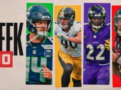 Selecciones de la Semana 10 de la NFL para cada juego