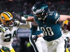 Los Eagles visitan a los Packers el lunes por la noche