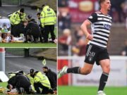 El futbolista del Queen’s Park se dislocó la rodilla en el terreno de juego y tuvo que esperar 10 horas hasta que llegó una ambulancia a la 1 de la madrugada.