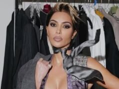 Kim Kardashian comparte una mirada desnuda detrás de escena de la atrevida sesión de Body Paint