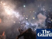 Enfrentamientos entre opositores y partidarios del presidente dictatorial de Serbia en Belgrado Serbia