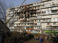 Seis personas murieron y 35 resultaron heridas en un ataque ruso con drones y misiles en Kiev