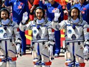 Astronautas chinos atrapados en la estación espacial Tiangong tras el impacto de escombros