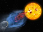 Los astrónomos capturan una violenta supererupción de un sol joven