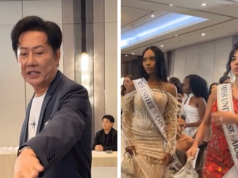 Llamadas ‘tontas’ por el director del certamen Miss México, las concursantes de Miss Universo se retiran