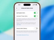 iOS 26.2 agrega alertas mejoradas para terremotos y amenazas inminentes