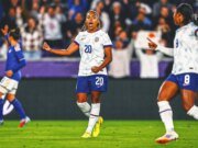 Catarina Macario anotó dos goles en la victoria femenina de Estados Unidos por 3-0 sobre Italia