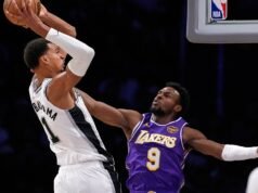 La volcada de Victor Wembanyama de los Spurs es lo más destacado, pero el equipo pierde ante los Lakers