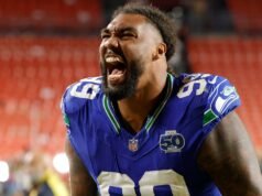 Leonard Williams de los Seahawks se vuelve viral por su lengua