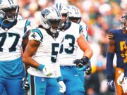 Panthers RB Rico Dowdle ha iniciado un GoFundMe después de ser multado por su celebración