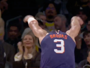 Dillon Brooks se burla de LeBron James con una famosa celebración después de una volcada contra los Lakers