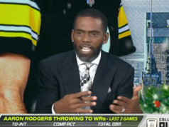Randy Moss insta a Aaron Rodgers a ‘aguantar o callarse’ antes del Steelers-Ravens