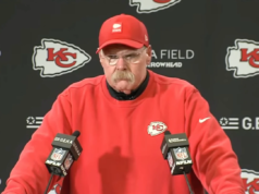 Andy Reid explica la decisión fallida del cuarto intento contra los Texans: ‘Me equivoqué’