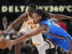 La profundidad central de los Atlanta Hawks recibió otro duro golpe con las últimas noticias sobre lesiones