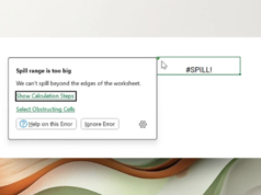 Excel para Windows finalmente obtiene tarjetas de error claras que realmente tienen sentido